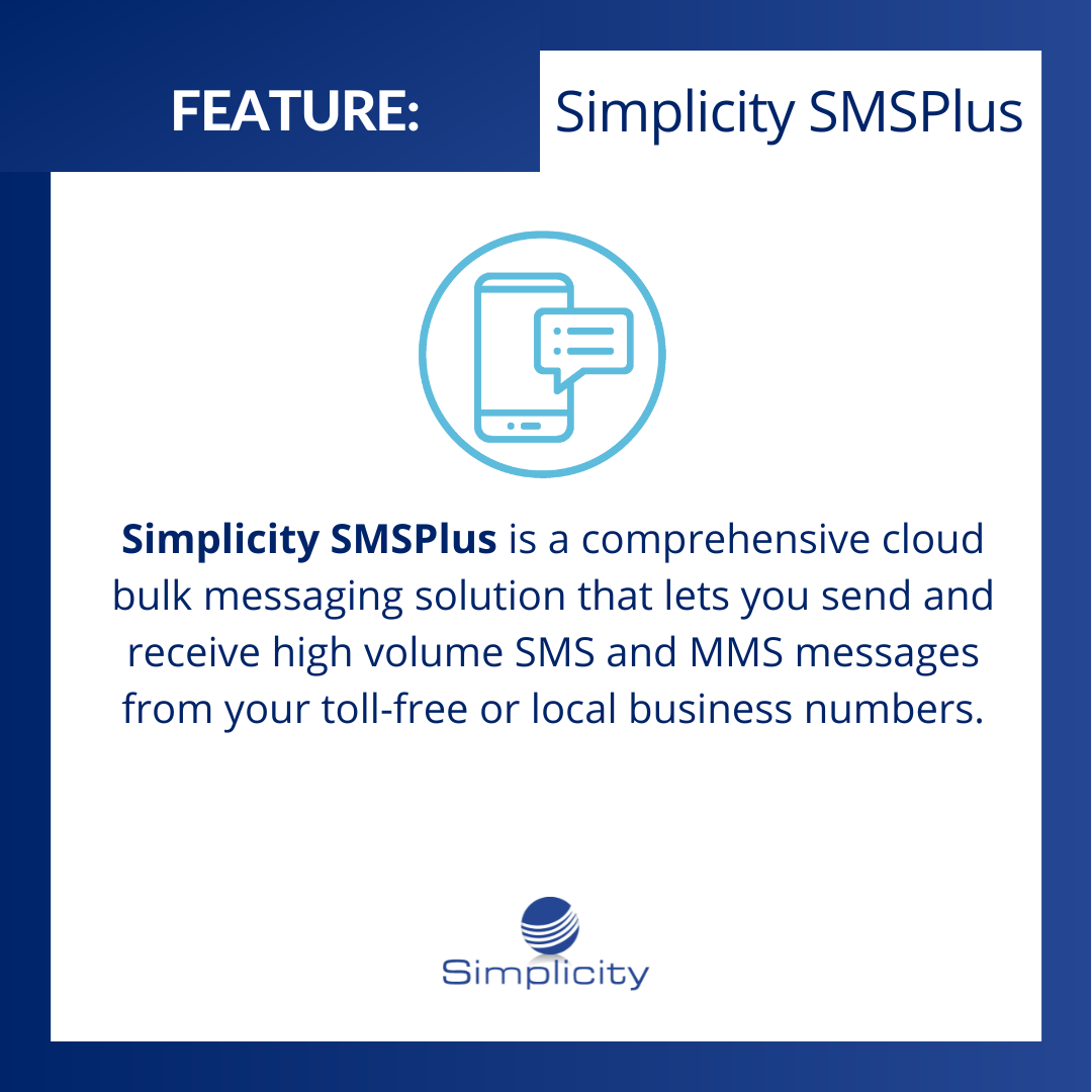 Feature Simplicity SMSPlus